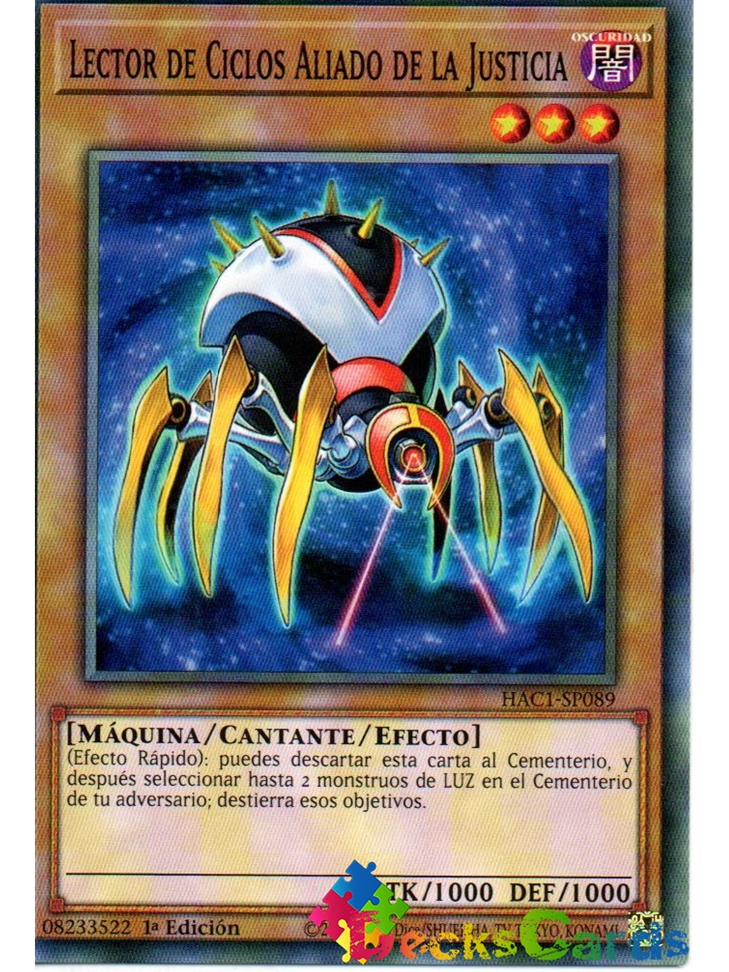 Ally of Justice Cycle Reader - HAC1-EN089 - Common 1st Edition 1