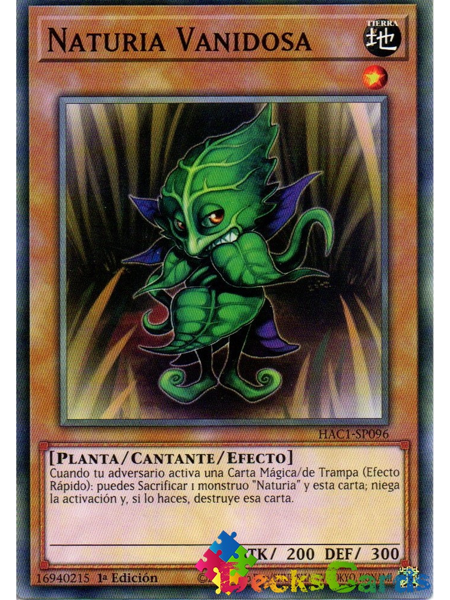 Naturia Vein - HAC1-EN096 - Common 1st Edition 1