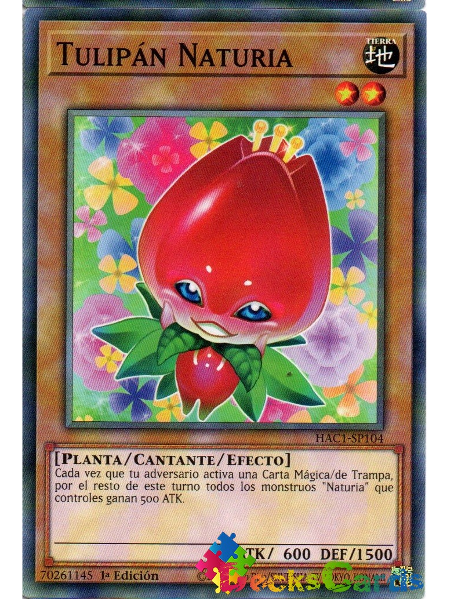 Naturia Tulip - HAC1-EN104 - Duel Terminal Common Parallel 1st Edition 1