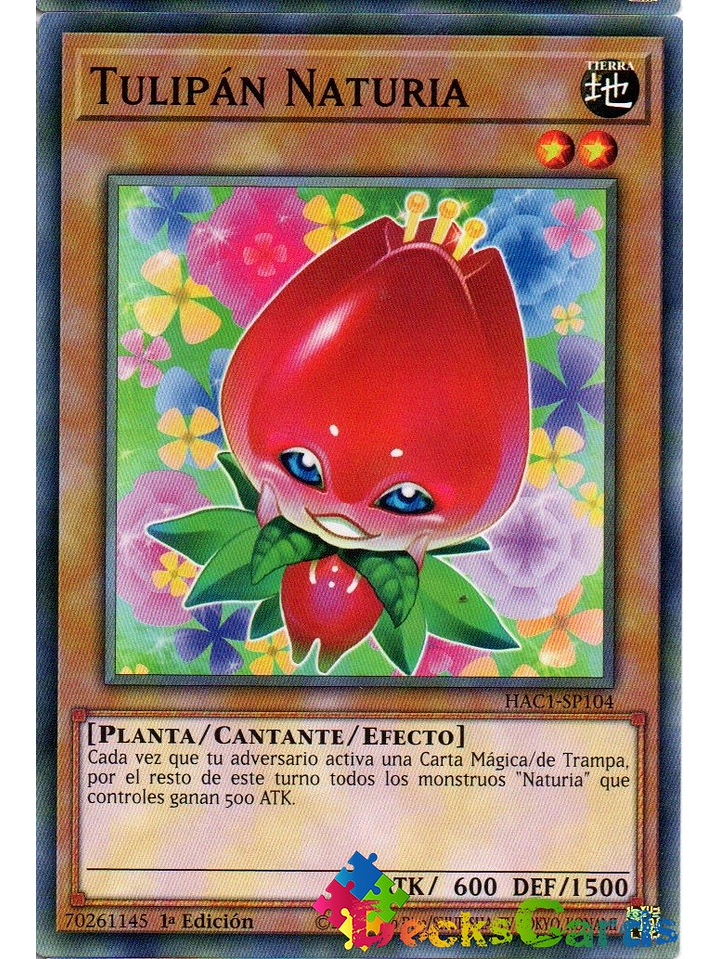 Naturia Tulip - HAC1-EN104 - Duel Terminal Common Parallel 1st Edition 1