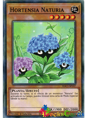 Naturia Hydrangea - HAC1-EN107 - Duel Terminal Common Parallel 1st Edition