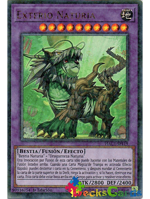 Naturia Exterio - HAC1-EN119 - Duel Terminal Ultra Parallel Rare 1st Edition