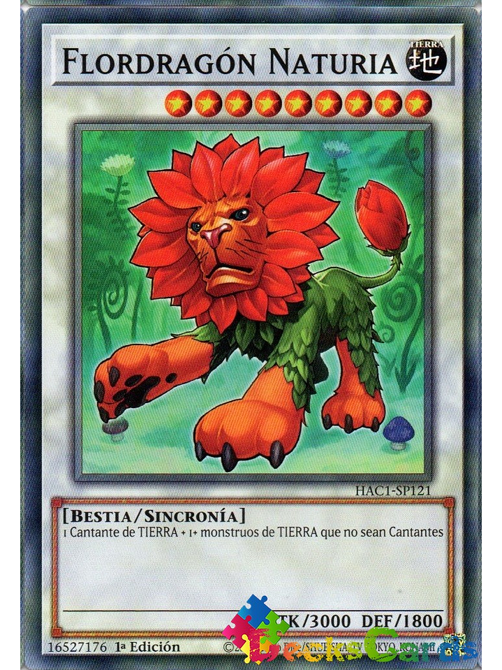 Naturia Leodrake - HAC1-EN121 - Common 1st Edition 1