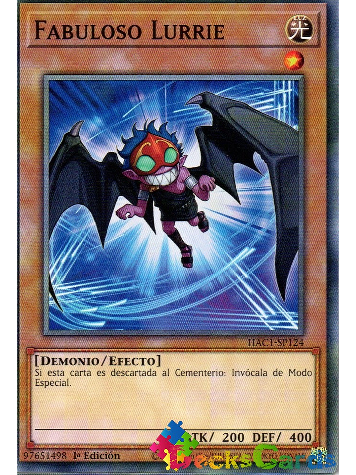 Fabled Lurrie - HAC1-EN124 - Common 1st Edition 1