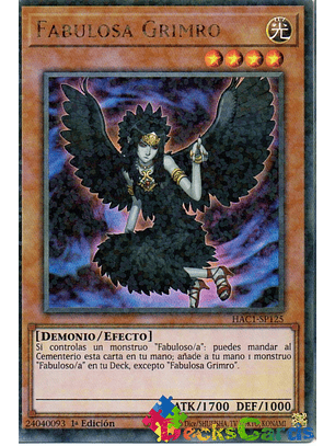 Fabled Grimro - HAC1-EN125 - Duel Terminal Ultra Parallel Rare 1st Edition