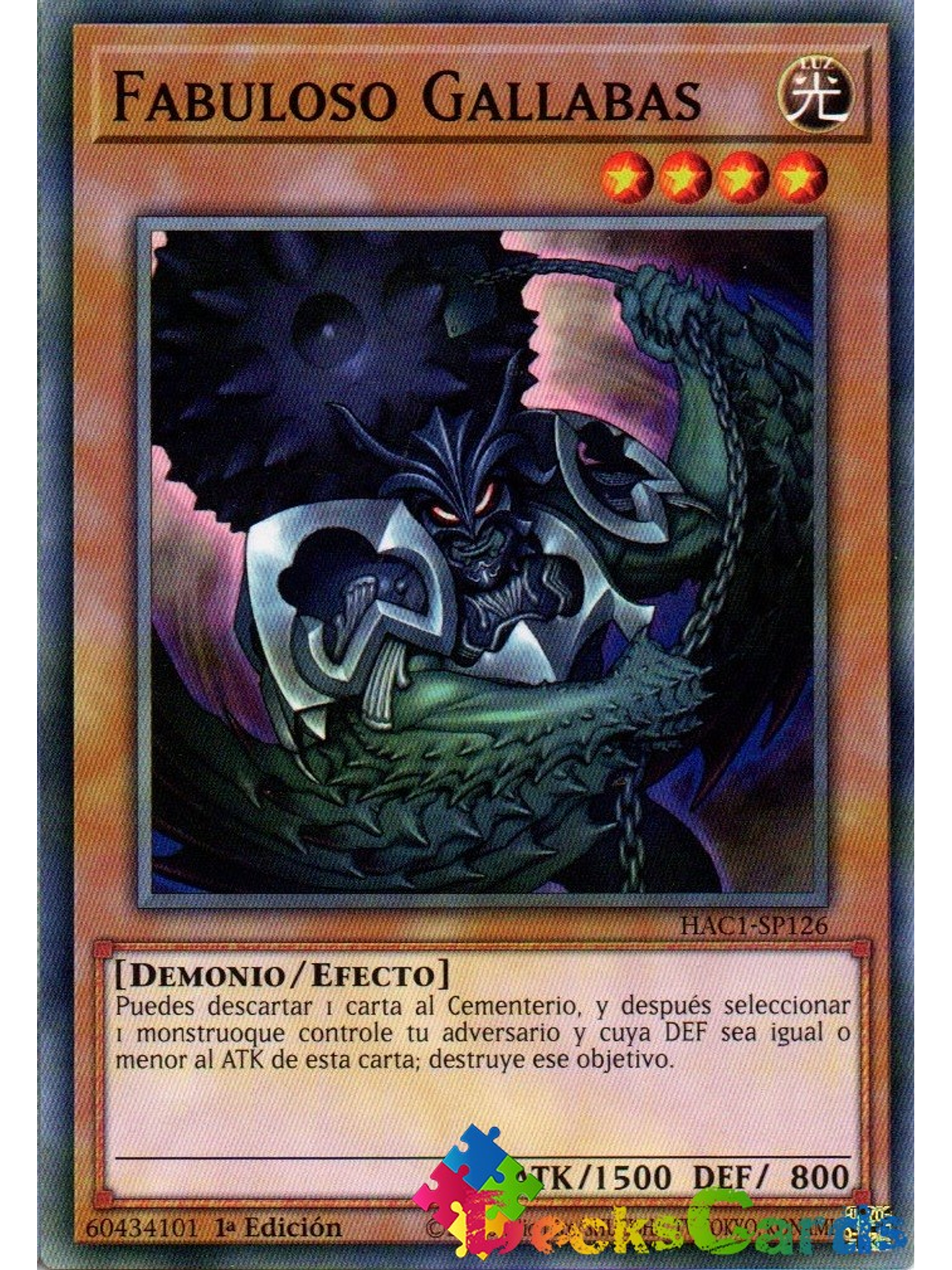 Fabled Gallabas - HAC1-EN126 - Common 1st Edition 1