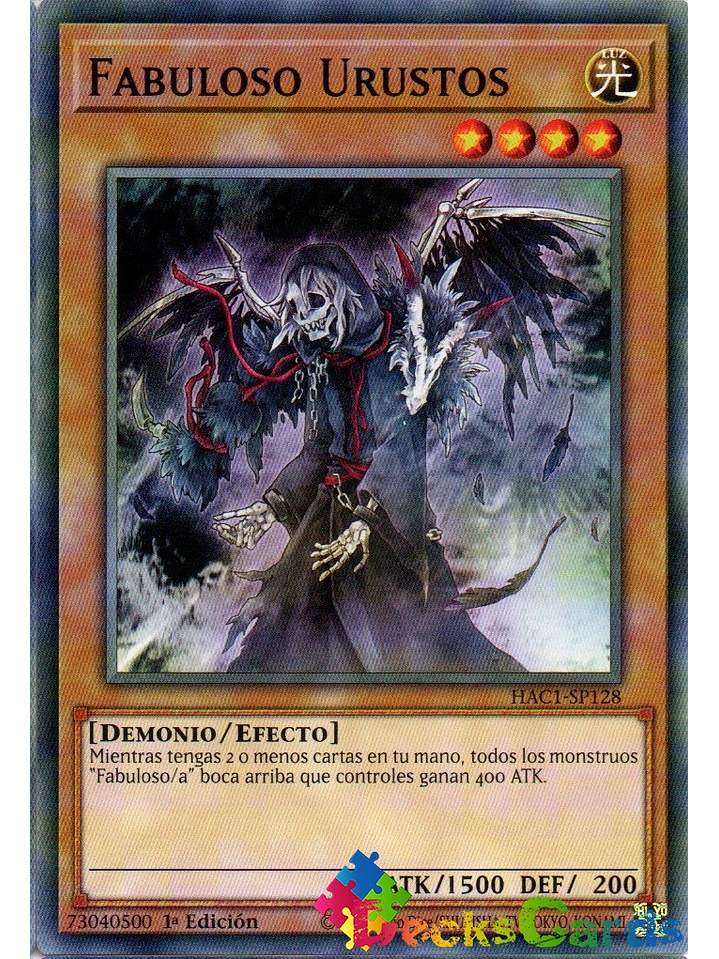 Fabled Urustos - HAC1-EN128 - Common 1st Edition 1