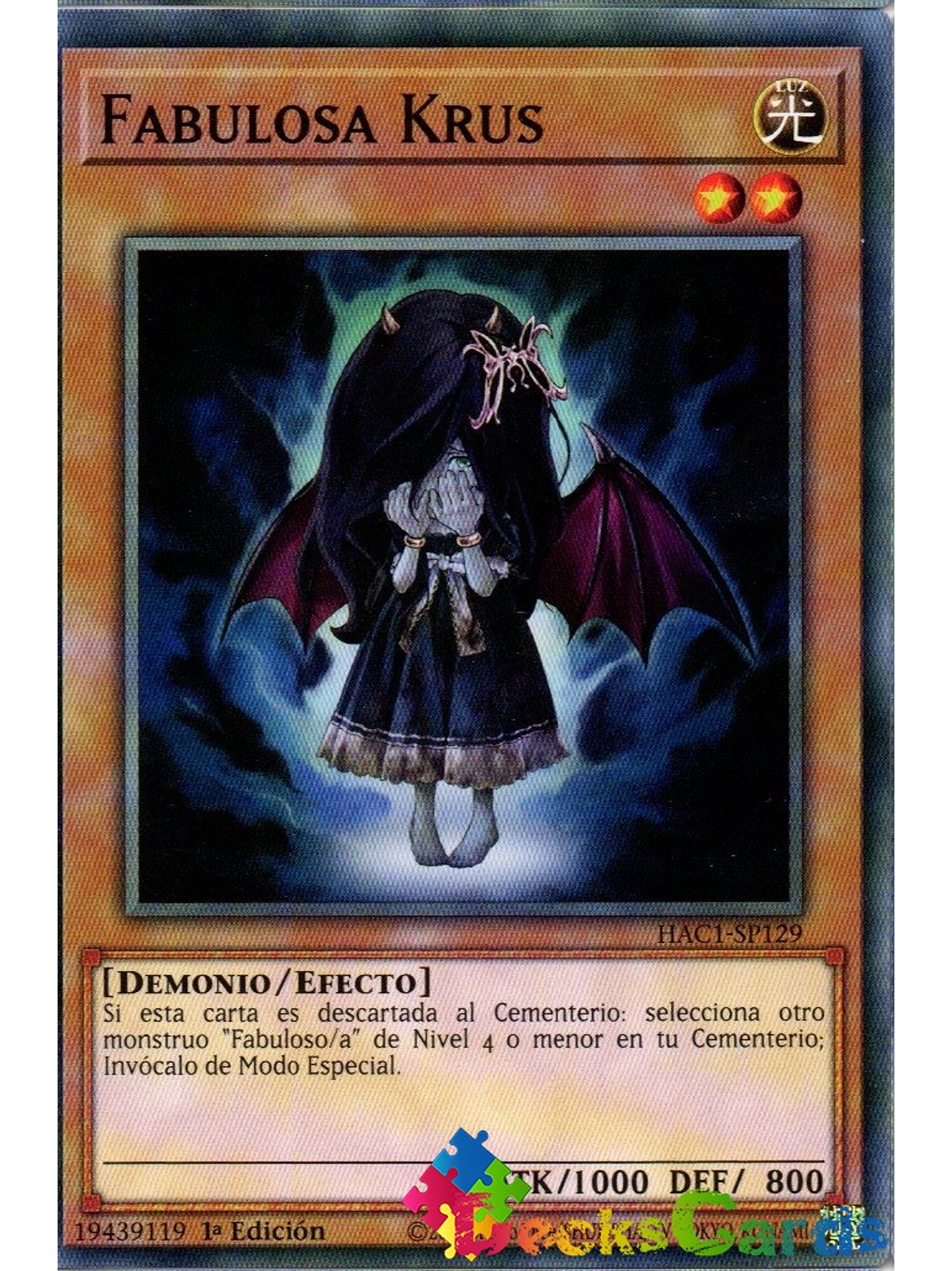 Fabled Krus - HAC1-EN129 - Duel Terminal Common Parallel 1st Edition 1