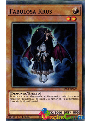 Fabled Krus - HAC1-EN129 - Duel Terminal Common Parallel 1st Edition