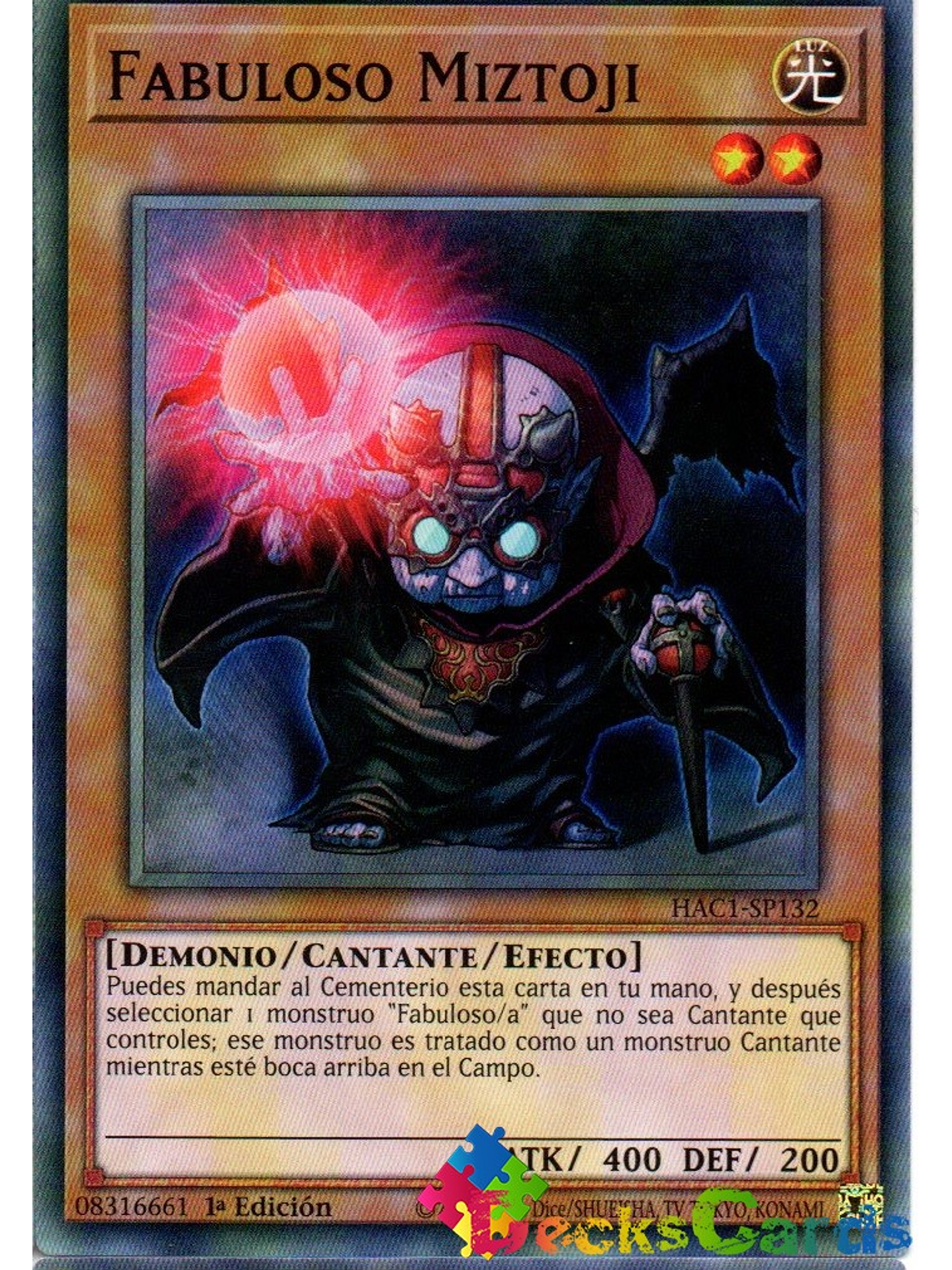 Fabled Miztoji - HAC1-EN132 - Common 1st Edition 1