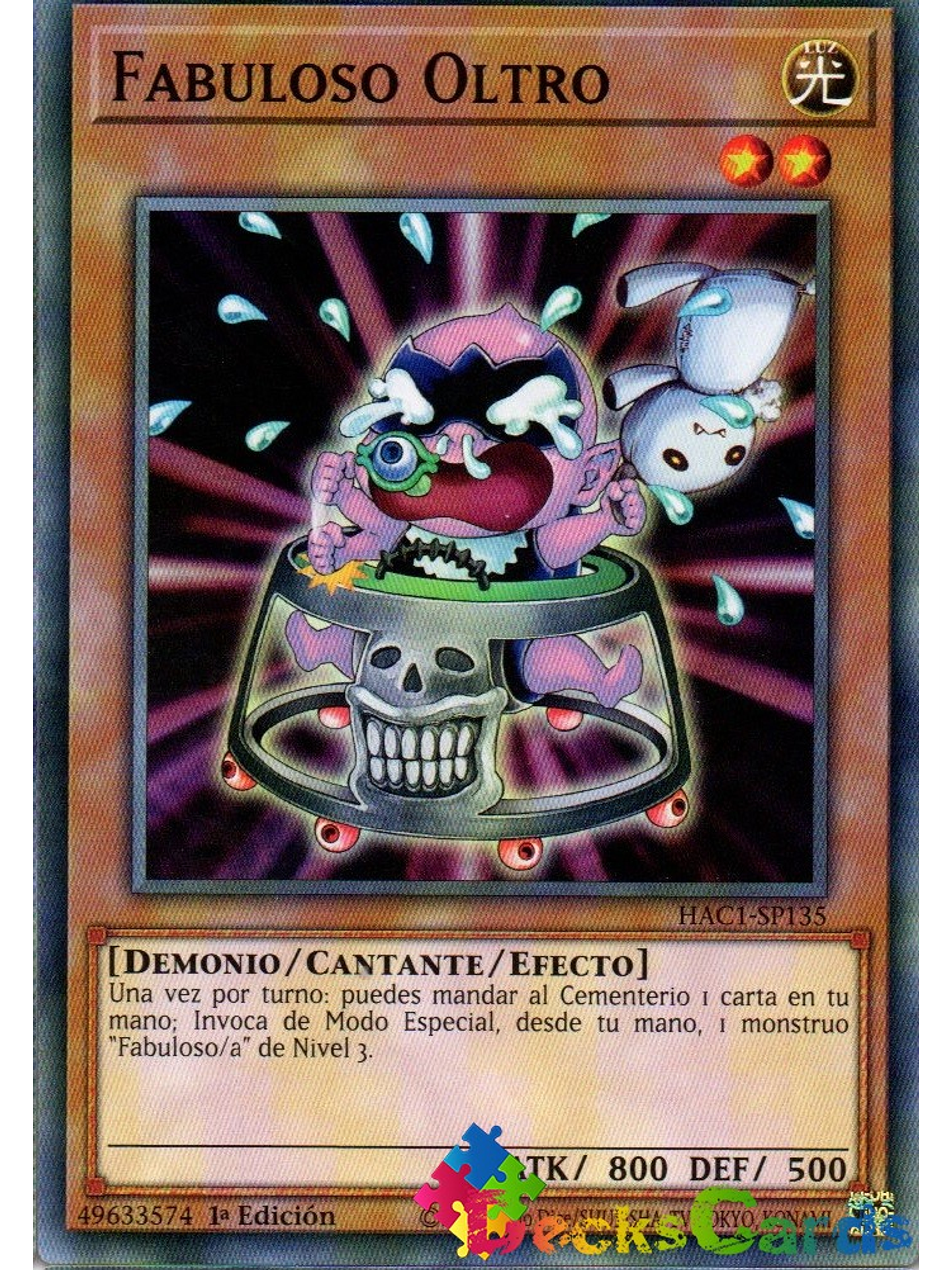 Fabled Oltro - HAC1-EN135 - Common 1st Edition 1