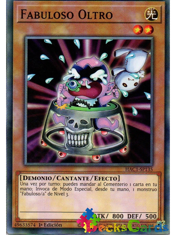 Fabled Oltro - HAC1-EN135 - Common 1st Edition 1