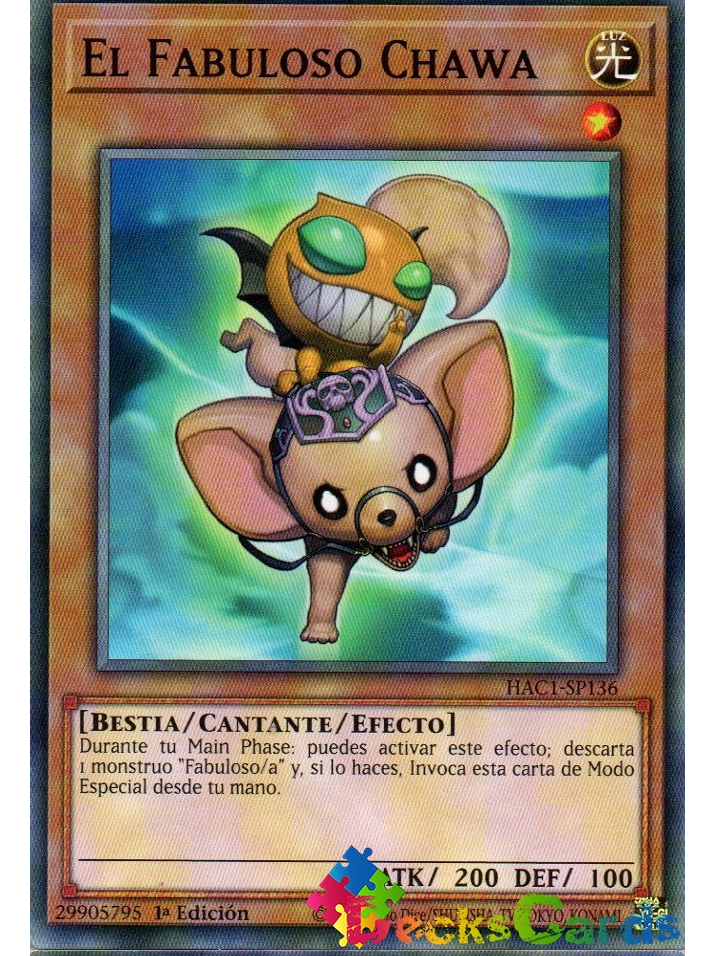 The Fabled Chawa - HAC1-EN136 - Common 1st Edition 1