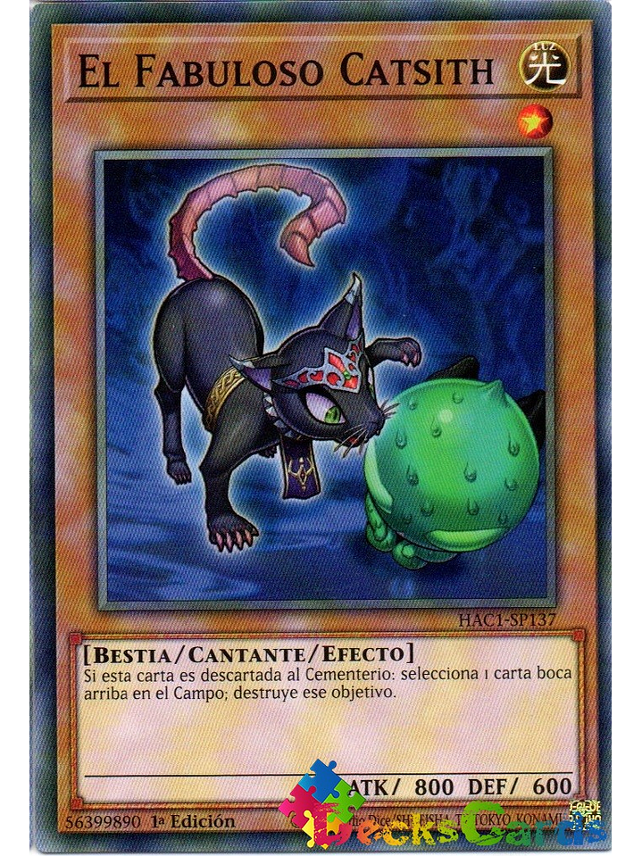 The Fabled Catsith - HAC1-EN137 - Common 1st Edition 1