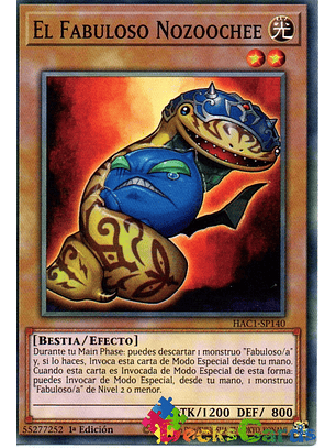 The Fabled Nozoochee - HAC1-EN140 - Common 1st Edition