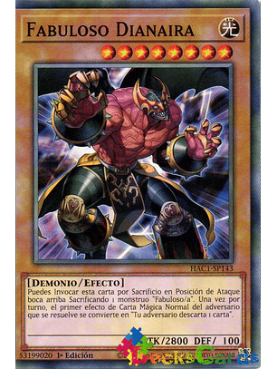 Fabled Dianaira - HAC1-EN143 - Common 1st Edition