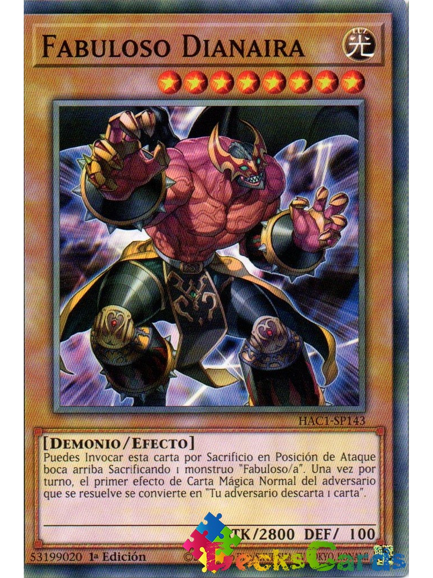 Fabled Dianaira - HAC1-EN143 - Duel Terminal Common Parallel 1st Edition 1