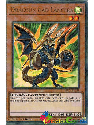 Dragunity Phalanx - HAC1-EN153 - Duel Terminal Ultra Parallel Rare 1st Edition