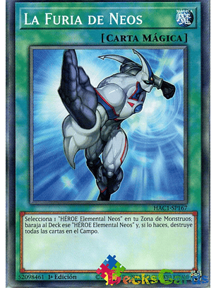 Wrath of Neos - HAC1-EN167 - Common 1st Edition