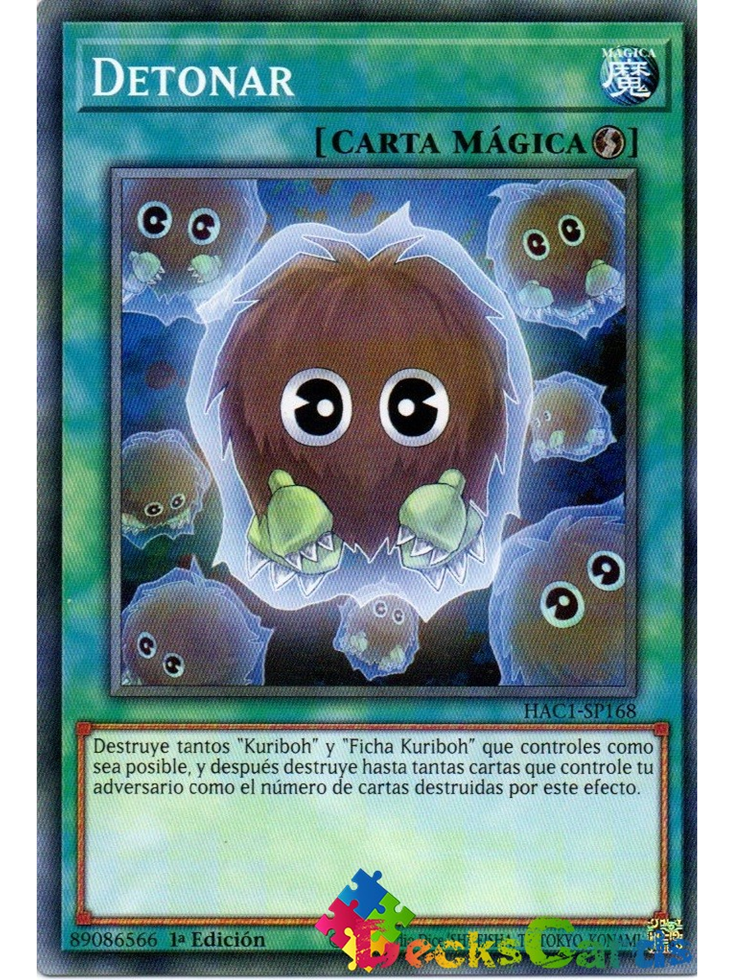 Detonate - HAC1-EN168 - Duel Terminal Normal Parallel Rare 1st Edition 1