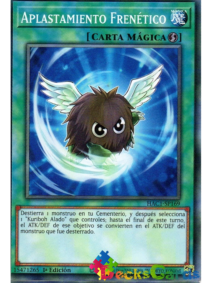 Berserker Crush - HAC1-EN169 - Common 1st Edition 1