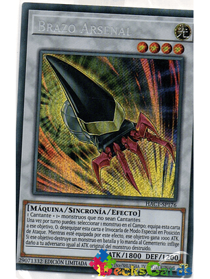 Armory Arm - HAC1-EN176 - Secret Rare 1st Edition