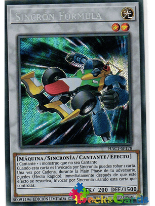 Formula Synchron - HAC1-EN178 - Secret Rare 1st Edition