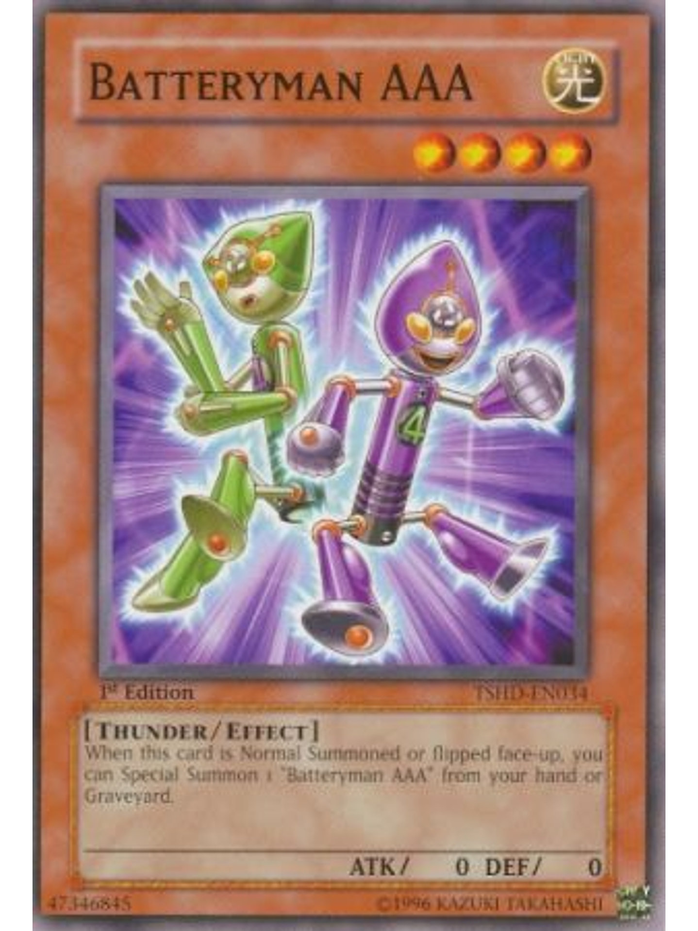 Batteryman AAA - TSHD-EN034 - Common 1st Edition 1