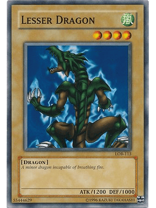 Lesser Dragon - LOB-113 - Common Unlimited