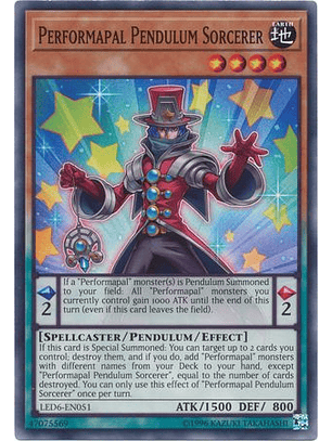 Performapal Pendulum Sorcerer - LED6-EN051 - Common Unlimited