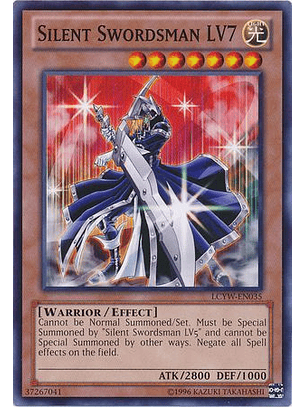Silent Swordsman LV7 - LCYW-EN035 - Common Unlimited