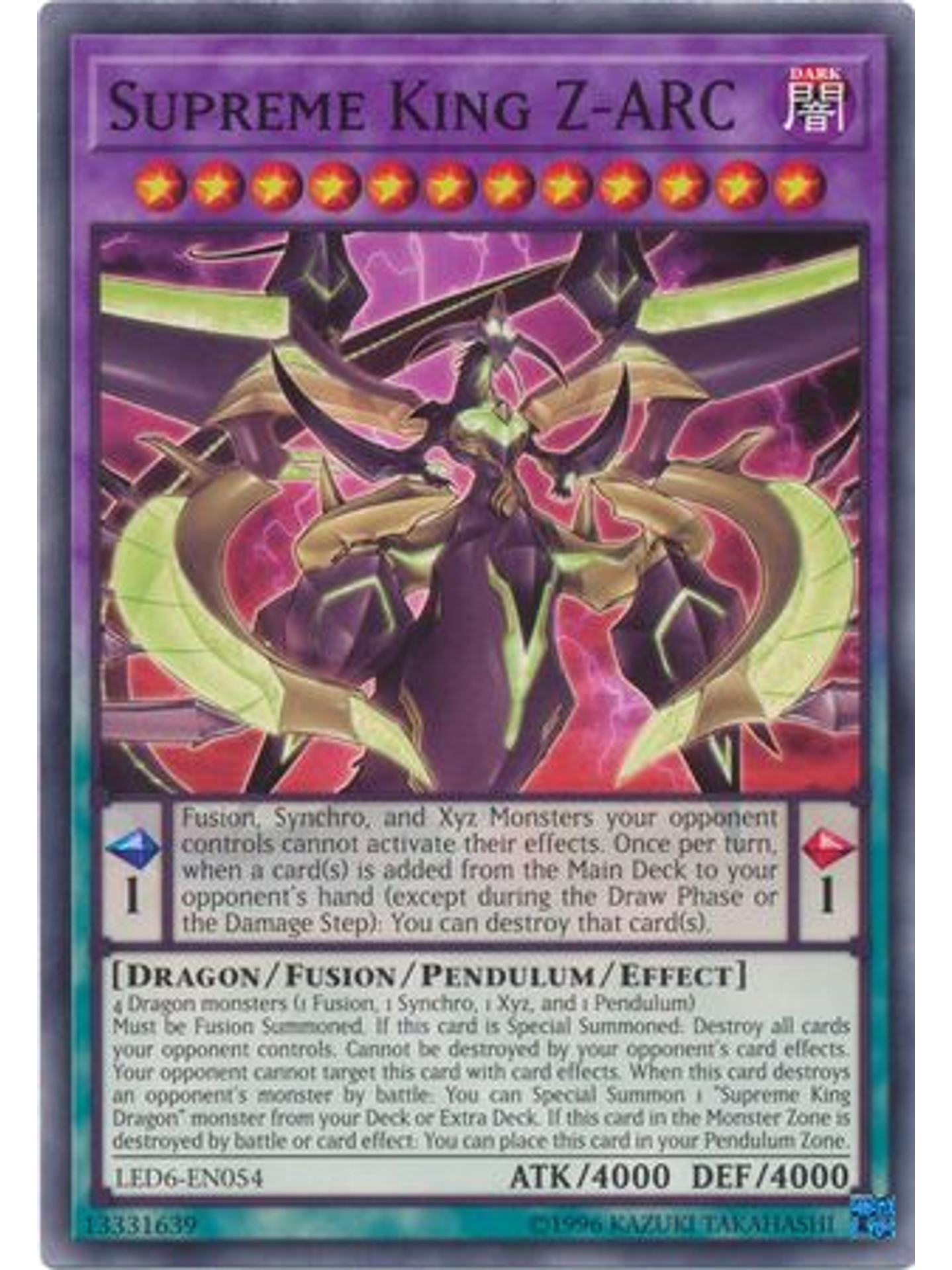 Supreme King Z-ARC - LED6-EN054 - Common Unlimited 1