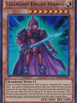 Legendary Knight Hermos - DRL3-EN062 - Ultra Rare 1st Edition