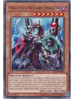 Odd-Eyes Wizard Dragon - LED6-EN046 - Rare Unlimited