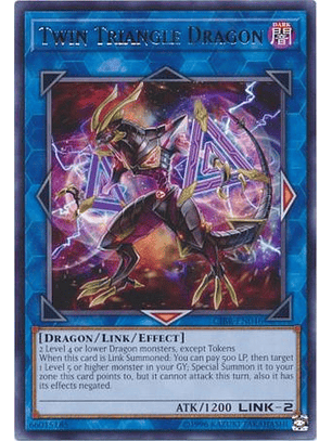 Twin Triangle Dragon - CIBR-EN046 - Rare Unlimited