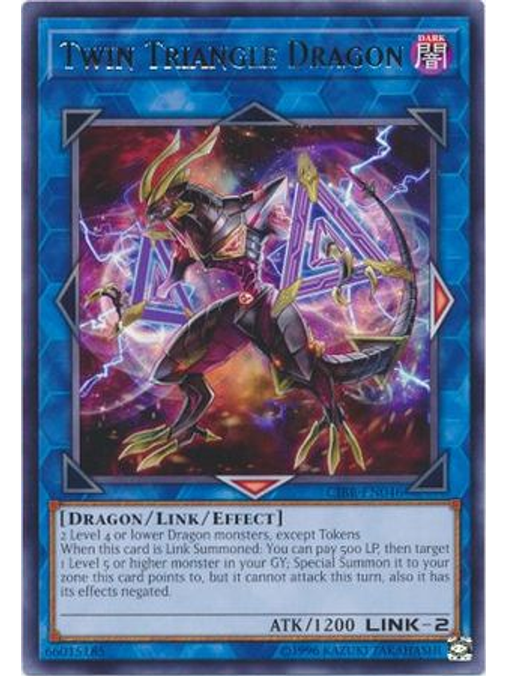 Twin Triangle Dragon - CIBR-EN046 - Rare Unlimited 1