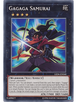 Gagaga Samurai - LED6-EN040 - Common Unlimited