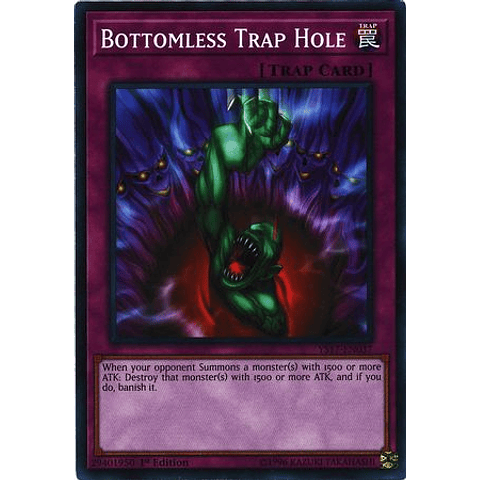 Bottomless Trap Hole - YS17-EN037 - Common 1st Edition