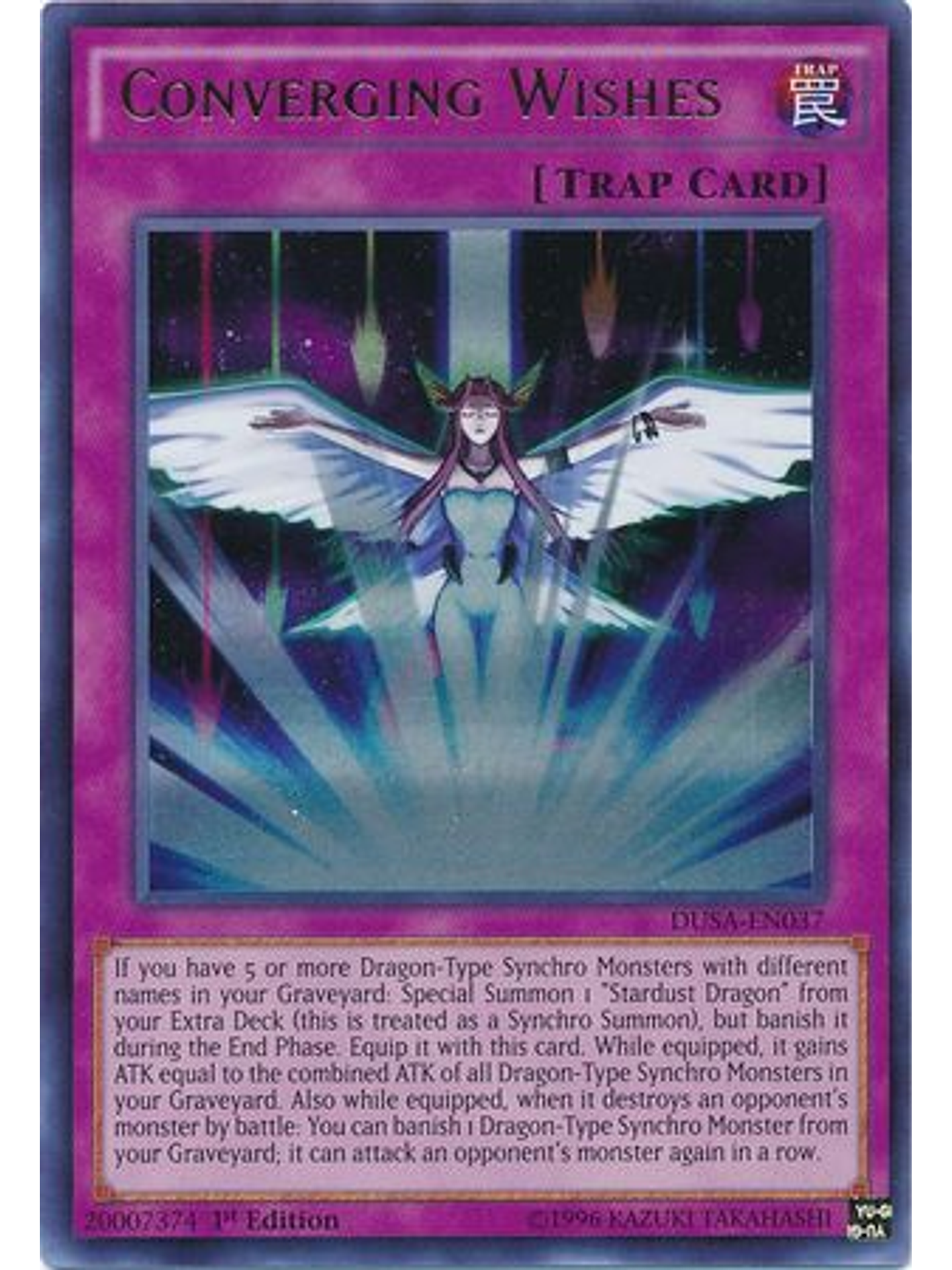 Converging Wishes - DUSA-EN037 - Ultra Rare 1st Edition 1