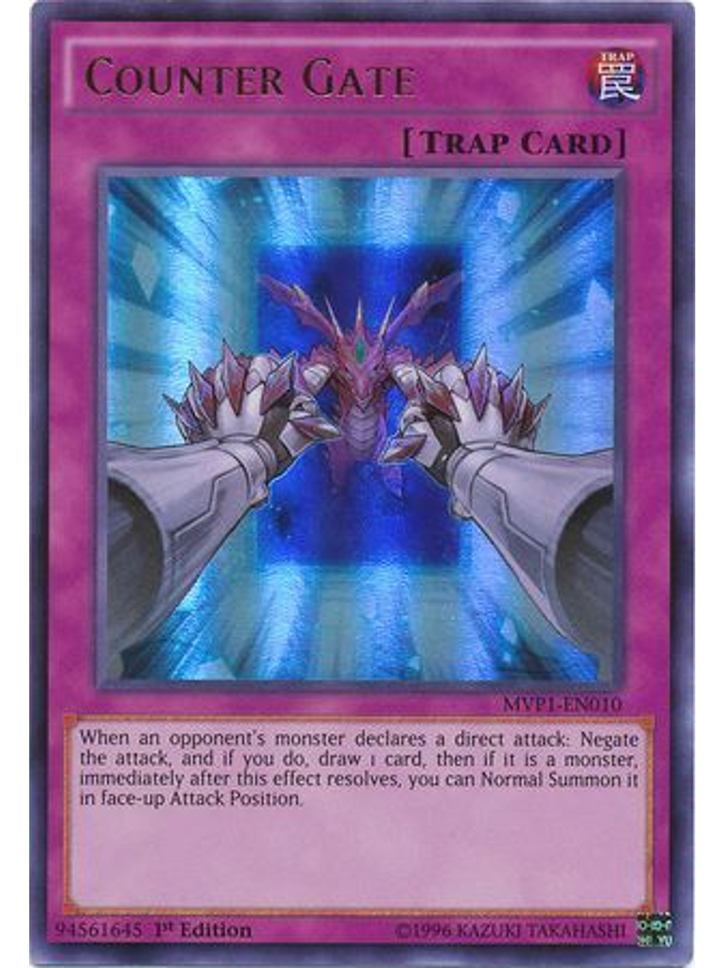 Counter Gate - MVP1-EN010 - Ultra Rare 1st Edition 1