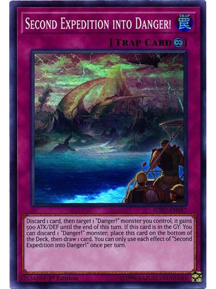 Second Expedition into Danger! - SOFU-EN087 - Super Rare 1st Edition 1