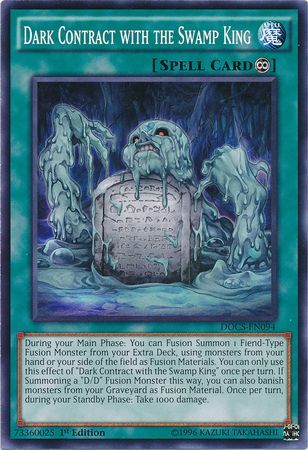 Dark Contract with the Swamp King - DOCS-EN094 - Common 1st Edition