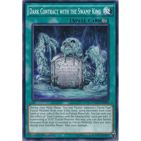 Dark Contract with the Swamp King - DOCS-EN094 - Common 1st Edition