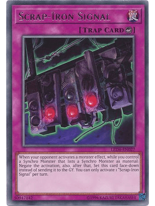 Scrap-Iron Signal - LED6-EN027 - Rare Unlimited