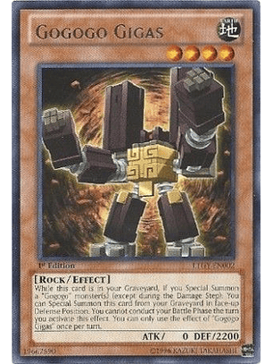 Gogogo Gigas - LTGY-EN002 - Rare 1st Edition