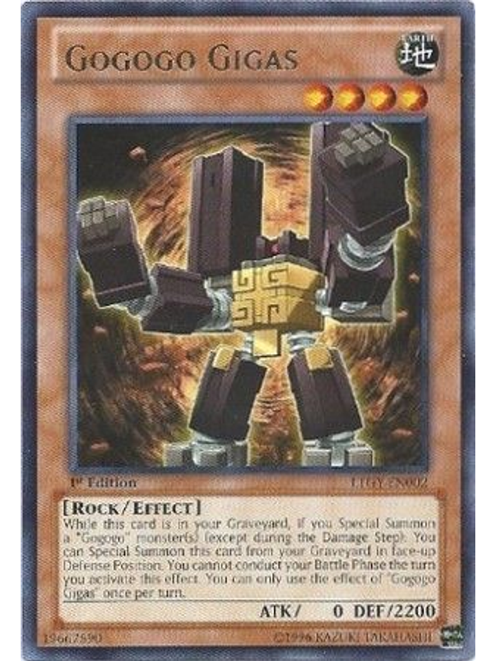 Gogogo Gigas - LTGY-EN002 - Rare 1st Edition 1