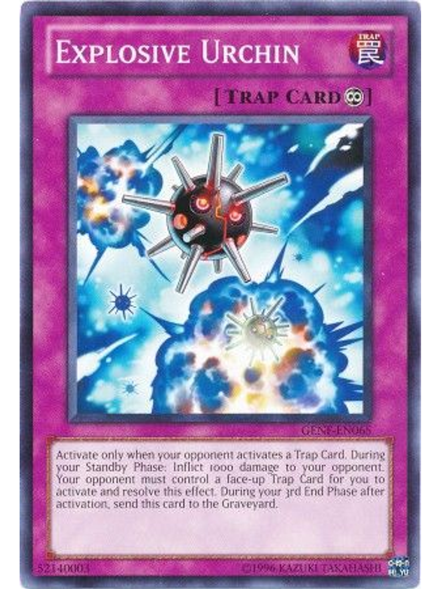 Explosive Urchin - GENF-EN065 - Common Unlimited 1