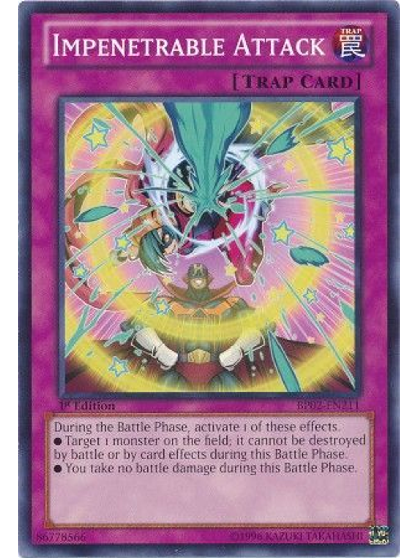 Impenetrable Attack - BP02-EN211 - Common 1st Edition 1