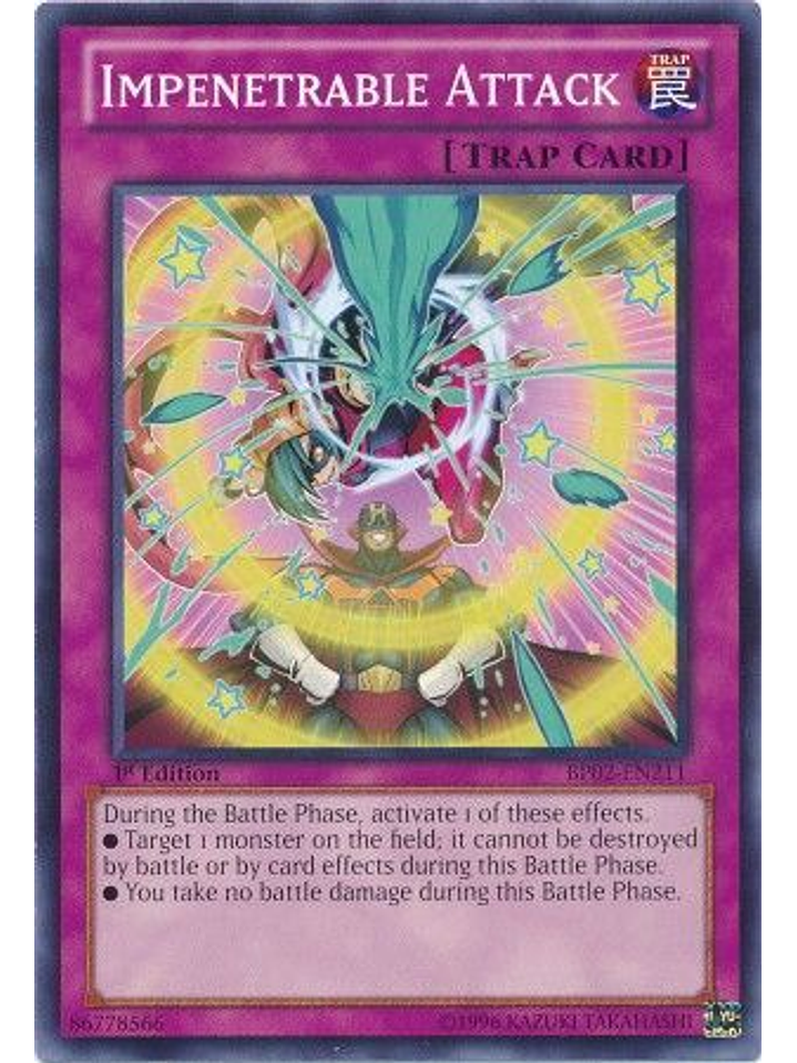 Impenetrable Attack - BP02-EN211 - Common 1st Edition 1