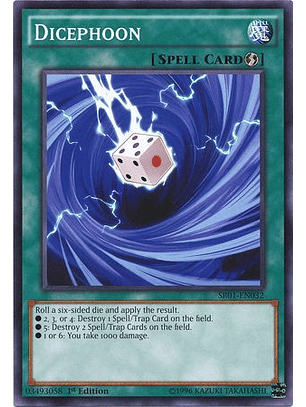 Dicephoon - SR01-EN032 - Common 1st Edition